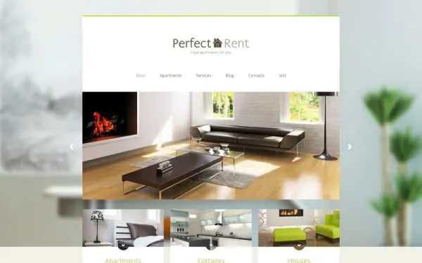 Perfect Rent - Real Estate Multipage Modern Joomla Template — premium Joomla template preview