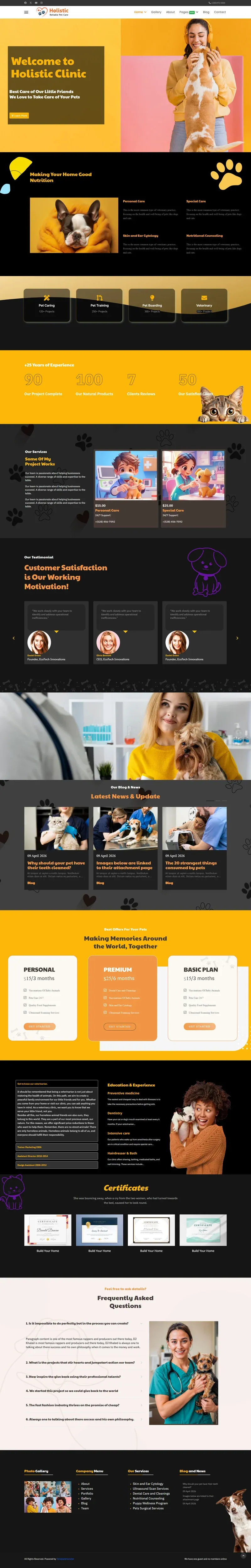 JL Holistic Pet Care and Veterinary Services Joomla6 Template - Features Image 2