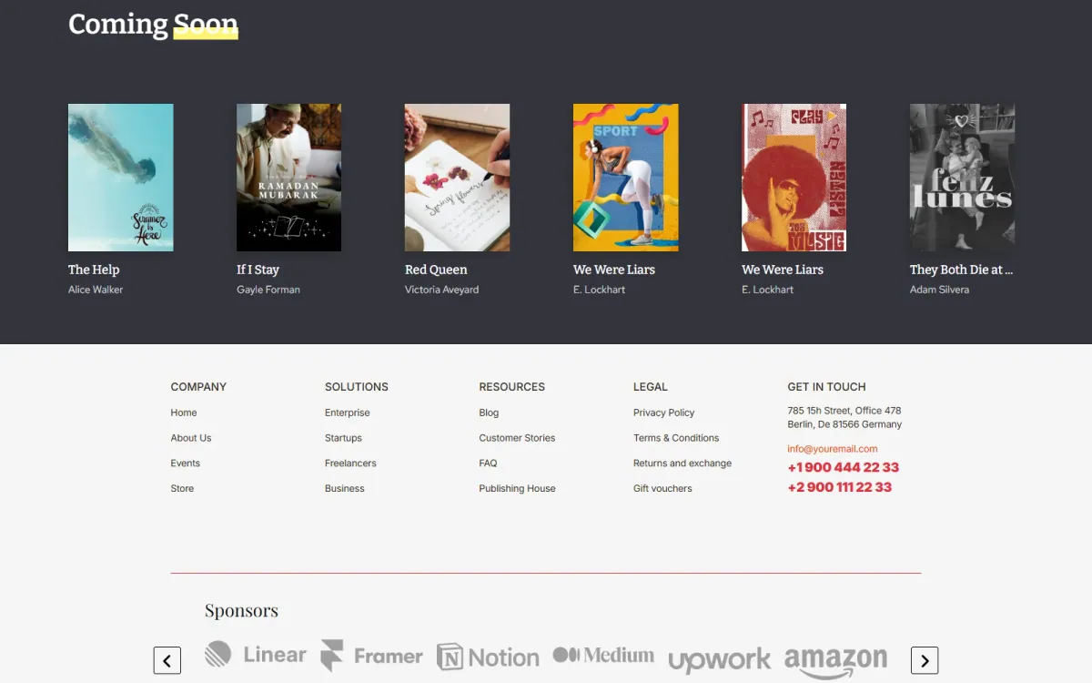 JL Fanatic Book Authors, Publishers, and Bookstores Joomla6 Template preview