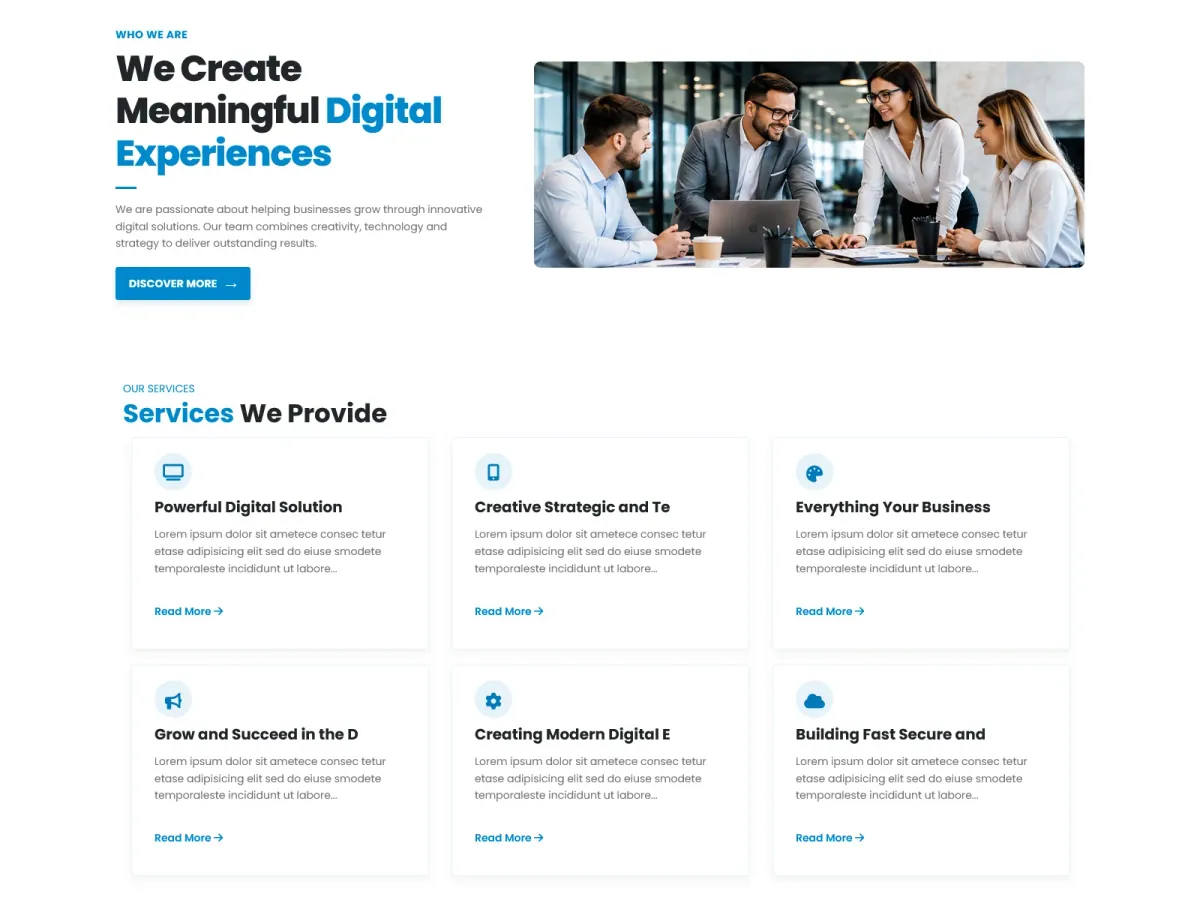 Opus Business Corporation Joomla Template preview