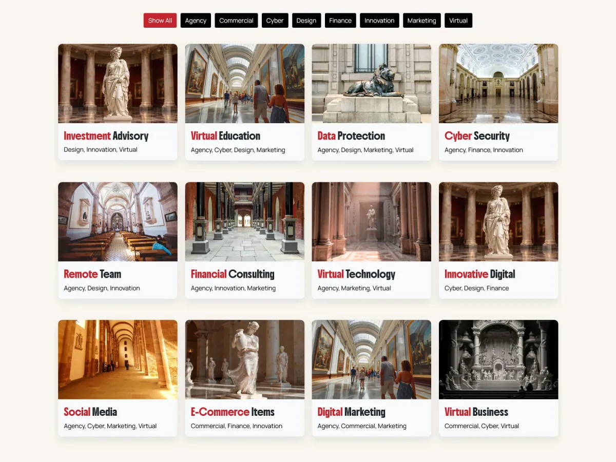 Letisya Art Gallery and Museum Joomla Template preview